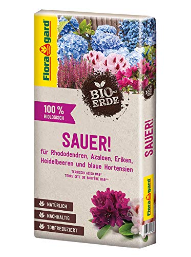 Floragard Bio-Erde Sauer 1x40 Liter